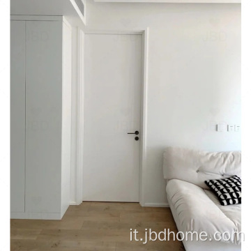 Porte in legno bianco Doppio design moderno
